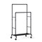 Industrial Loft Style Rolling Garment Rack - Rolling Clothes Organizer